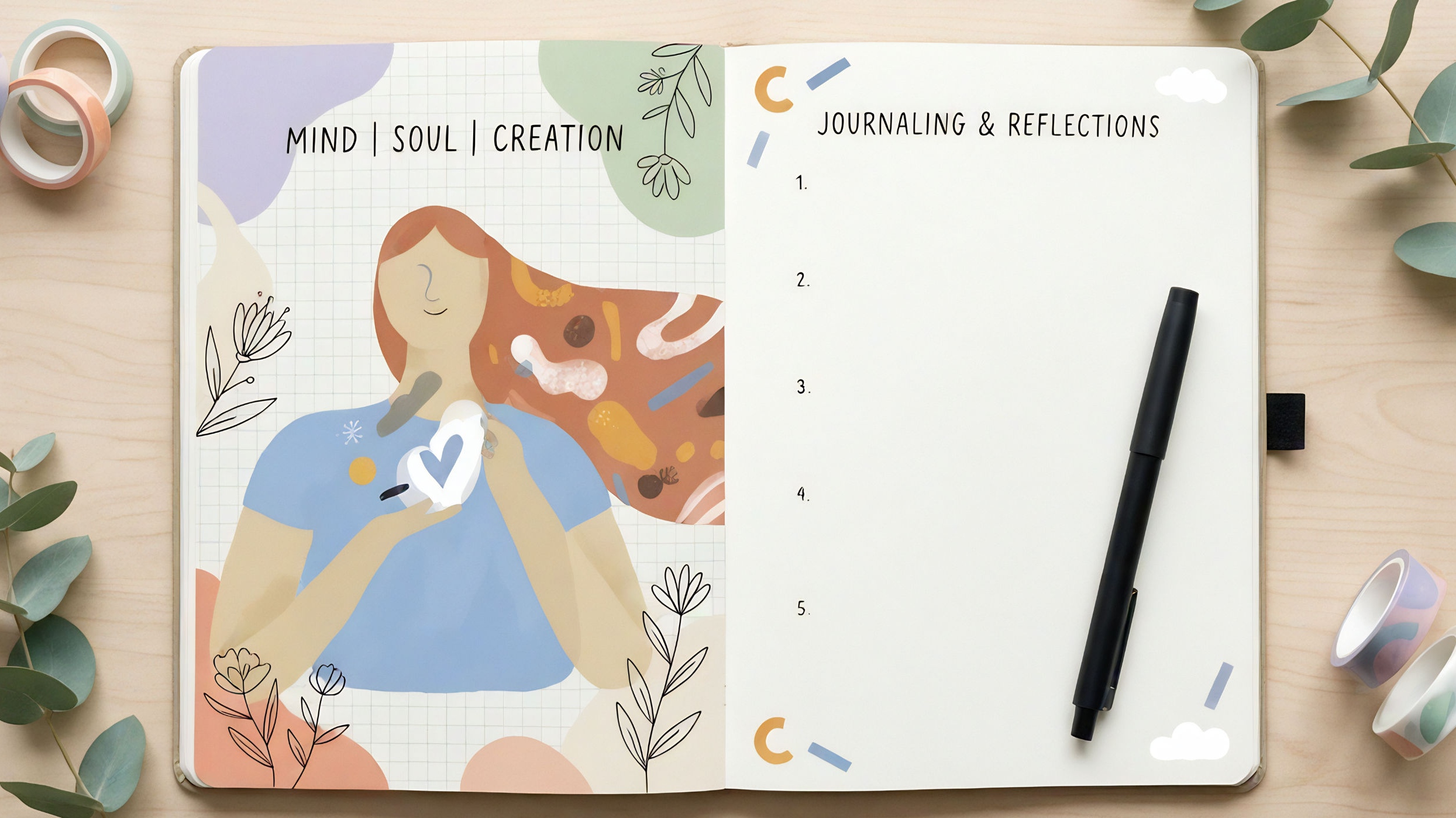 Five Minute Journal: A Positive-Psychology Daily Reflection in 5 Minutes